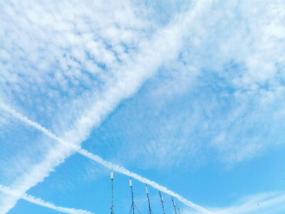 ✍蓝蓝的天空，清新的空气，美美的心情