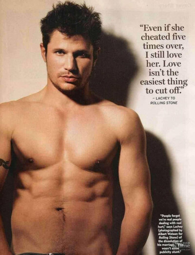 13.尼克·拉奇 年龄：38 婚姻状况：离婚 入选理由：情歌 性感作品：《欢乐颂》