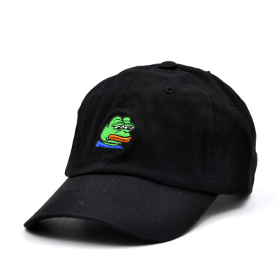 ANY MEMES 美国 Derp Frog Dad Hat 老爹帽 弯帽檐