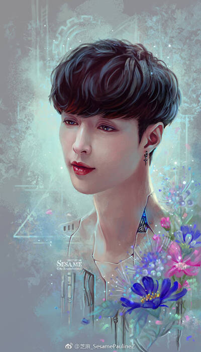 张艺兴 饭绘 壁纸/头像 Lay fanart cr.logo