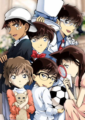 【来源pixiv，侵删】名探偵コナン Detective Conan 
画师：Vivian.Wen.

灰原哀，江户川柯南，毛利兰，服部平次，工藤新一，怪盗基德/黑羽快斗。
动漫/二次元/原创/同人画/手绘/壁纸/锁屏/背景/美少年/美少女