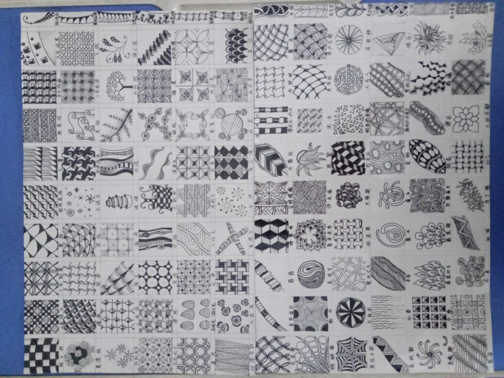 120种禅绕画图样及名称 - 堆糖，美图壁纸兴趣社区