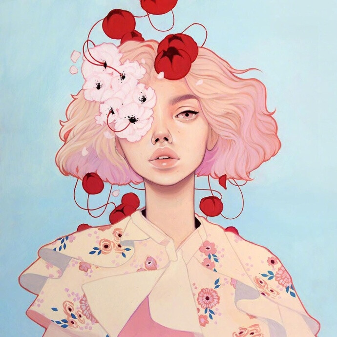 来自插画师 Kelsey Beckett 人物绘画作品 | kelseybeckett.com ​​​​