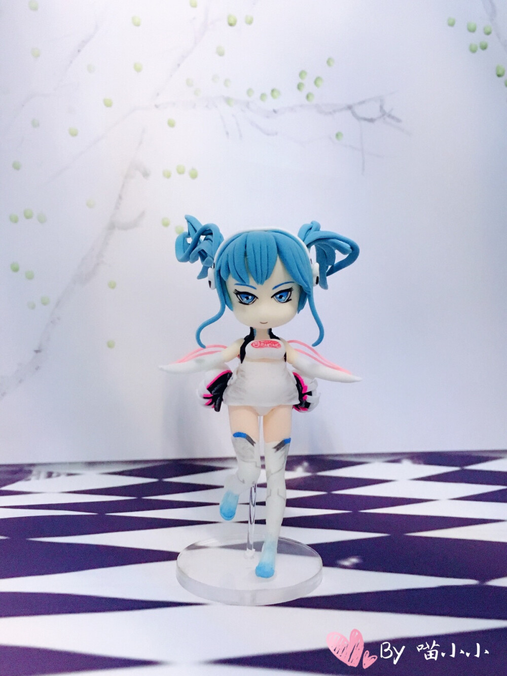 2014赛车初音！自制粘土小人