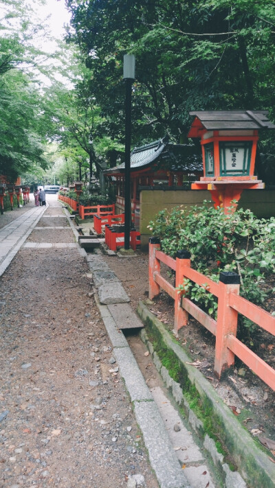 日本京都，八坂神社