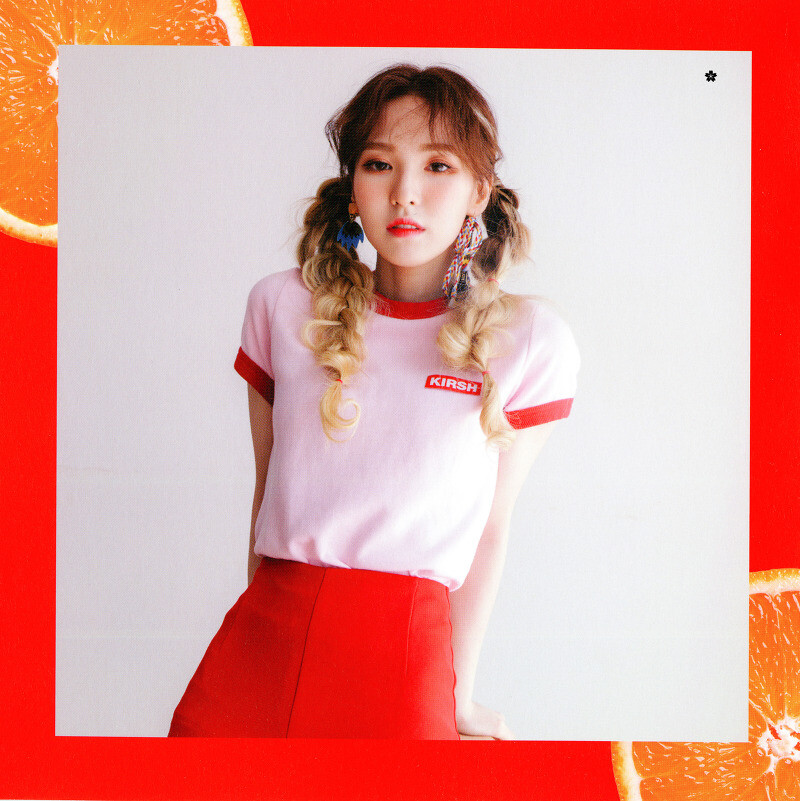 # 专辑《The Red Summer》内页
# 孙承欢Wendy #0221 #高音温