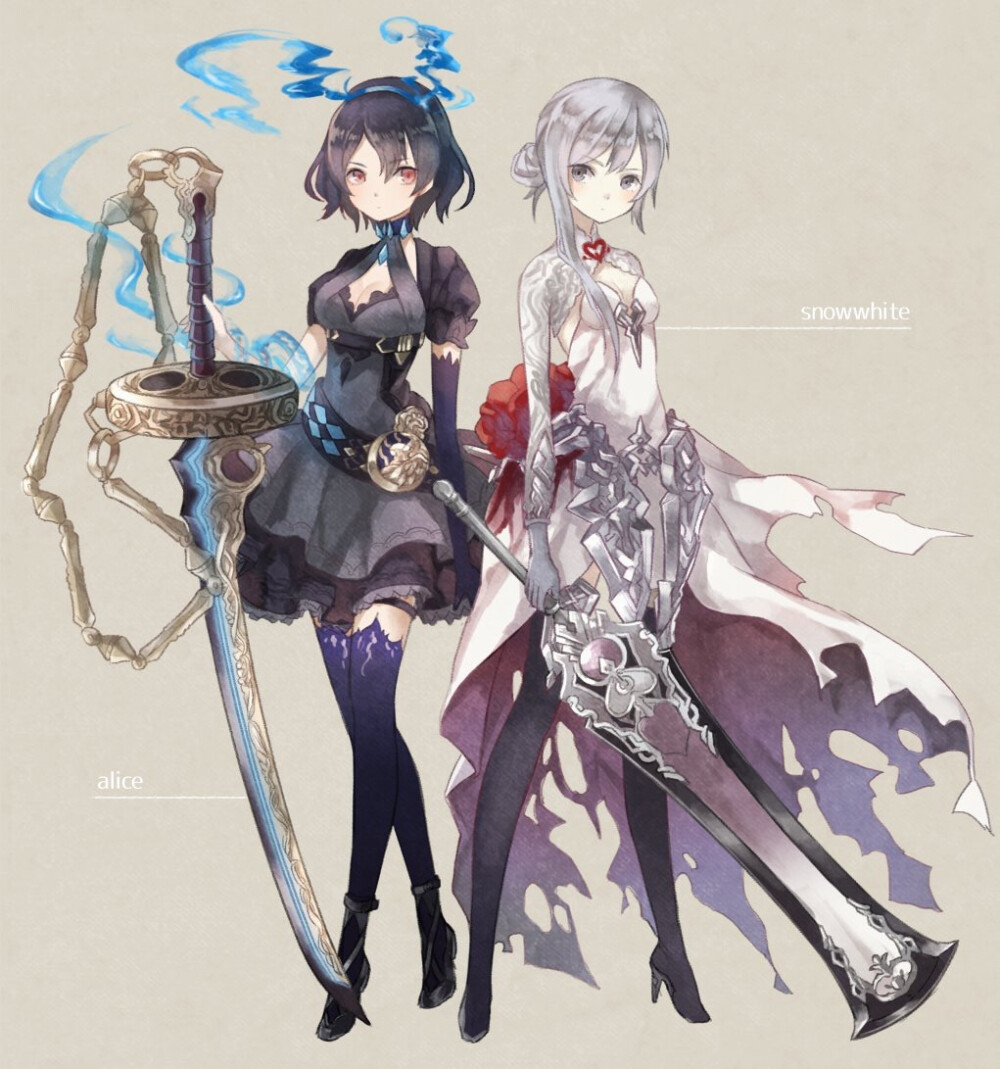 SINoALICE
白发 少女