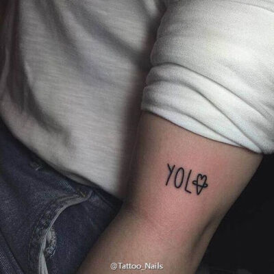 yolo = you only live once