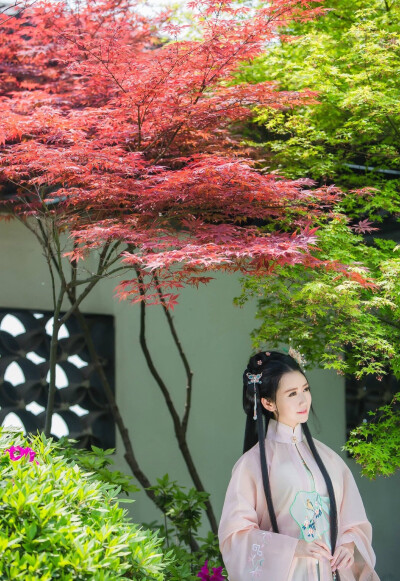 楝花飘砌.蔌蔌清香细.梅雨过、萍风起.情随湘水远.梦绕吴峰翠.琴书倦.鹧鸪唤起南窗睡.密意无人寄.幽恨凭谁洗.修竹畔·疏帘里.歌余尘拂扇.舞罢风掀袂.人散后、一钩淡月天如水。