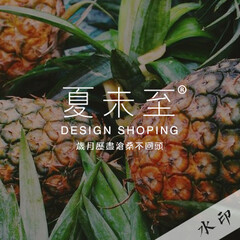 原创水印合集 小清新简约logo设计淘宝店铺透明防盗水印图片制作