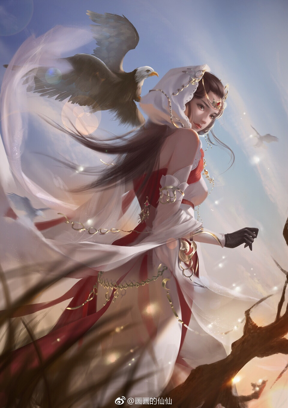 剑网三漫画插画明教喵姐