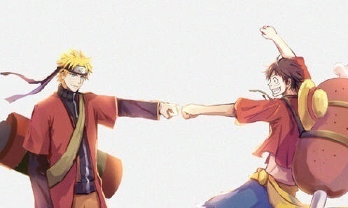 【火影 & 海贼】漩涡鸣人 & 蒙奇 d 路飞