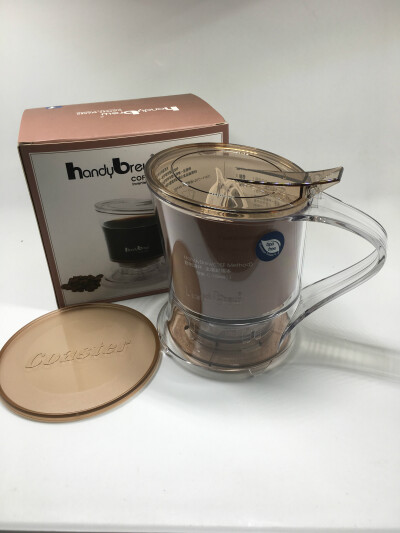 台湾产handybrew coffee maker 聪明滤杯 金属网12人份