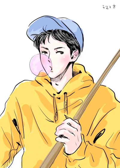 手绘吴世勋 - 高清图片,堆糖,美图壁纸兴趣社区