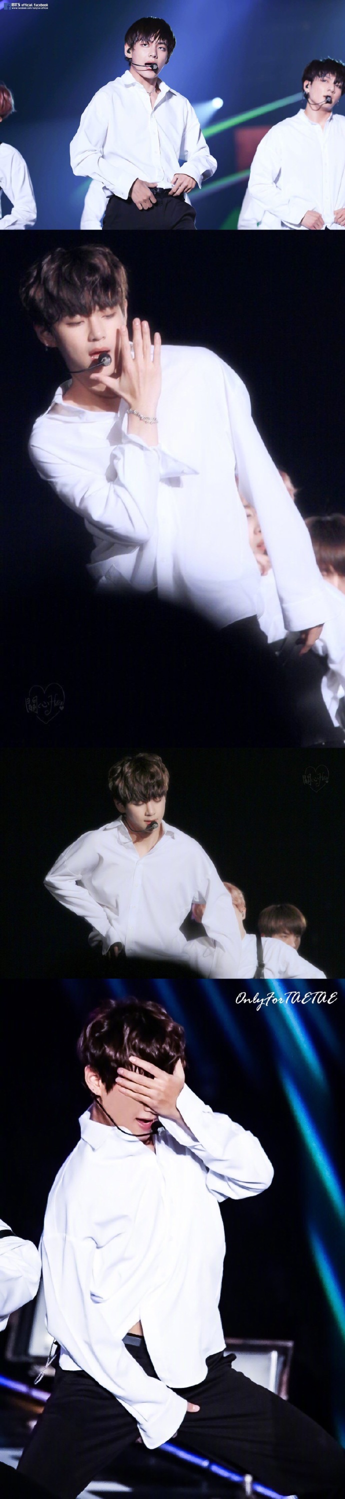 Kim Taehyung X White Shirts 喜欢白衬衫 更喜欢与其相衬的你 印在每一个回忆里 干净 美好 让人心动不已 ​​​​