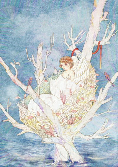 ［画手:芜意_］插画 手绘 唯美 壁纸