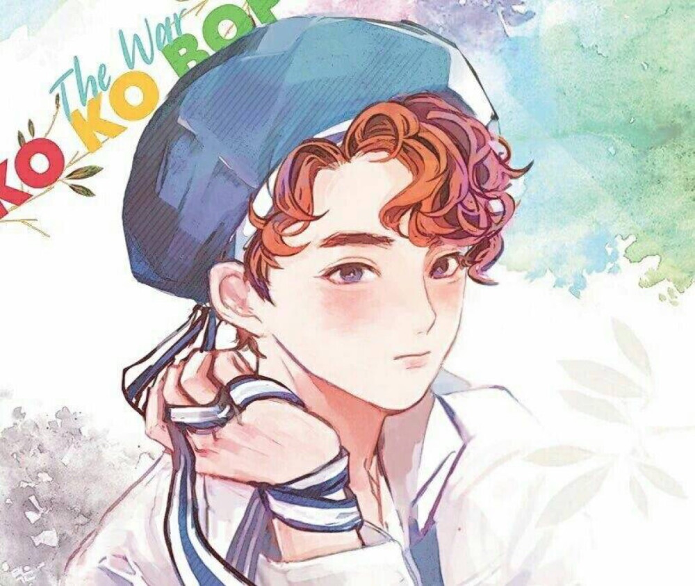 exo 金俊勉 suho ko ko bop预告 饭绘 the w