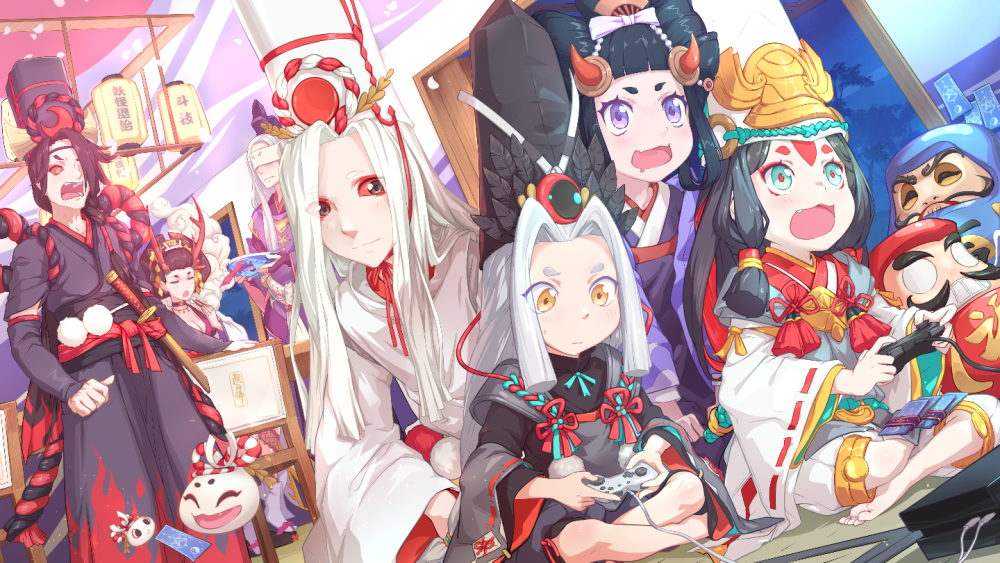 阴阳师手游 出场人物 鬼使黑白 黑白童子 孟婆
#pixiv#p站#阴阳师手游#网易阴阳师#陰陽師#动漫#二次元#萌#卡哇伊#唯美#温馨#淡#精致#浅色#暖＃插画#萌#动漫#绘画#唯美#萝莉#御姐#酷炫#柔和#美男#正太#小清新#图源于p站商用禁止#要其他图再找我(๑•̀ㅁ•́ฅ)