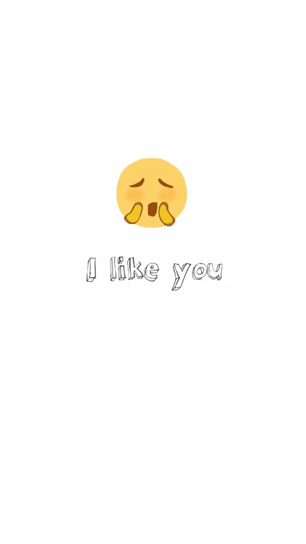 I like you 