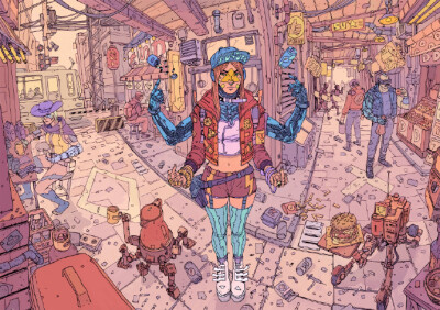 Josan Gonzalez - 超赞的科幻插画作品。