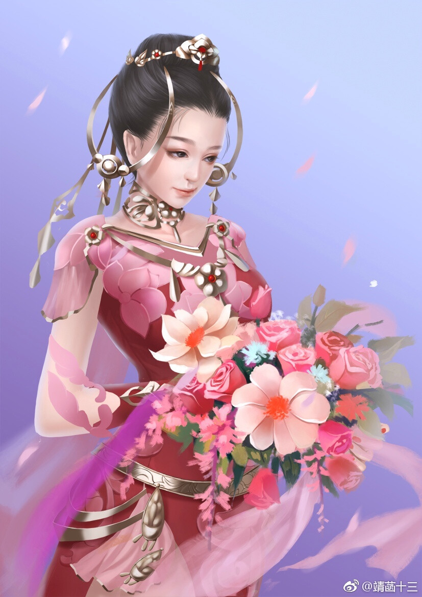 剑网三漫画插画七秀秀娘出处见水印