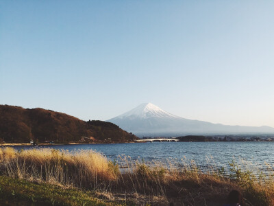 我想，你看到的是富士山吧