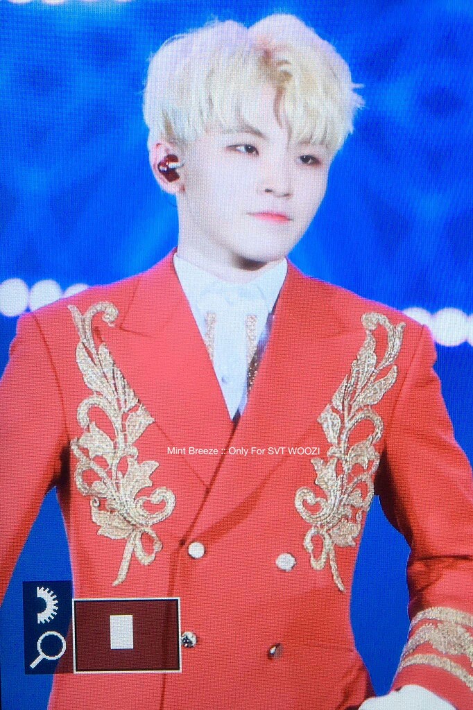 woozi 170714 Diamond Edge首尔演唱会