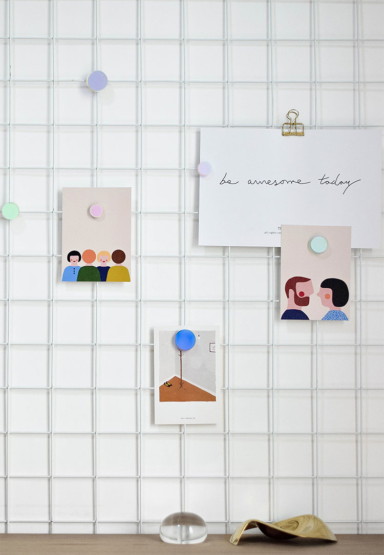 BB原创 独家光学幻彩玻璃冰箱贴留言贴创意磁铁磁贴ins拍照道具