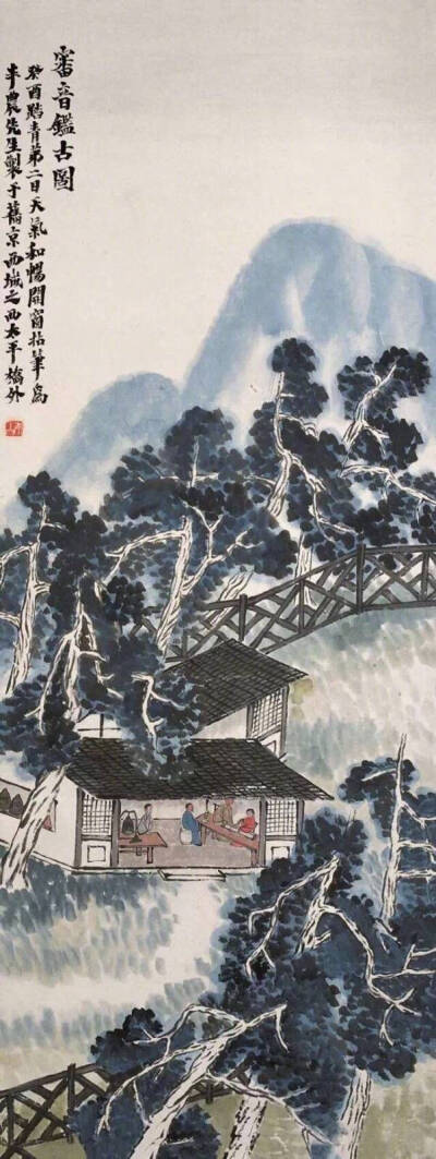 最赋诗情画意～齐白石.山水意境
此乡一望青菰蒲，烟漠漠兮云疏疏。先生之宅临水居，有时垂钓千百鱼。不惧不闷鱼自如，高人轻利岂在得。赦尔三十六鳞游。江湖游，江湖翻，踟蹰却畏四面飞鹈鹕。