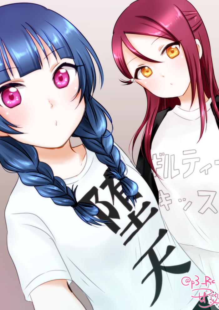 lovelivesunshine善子梨子