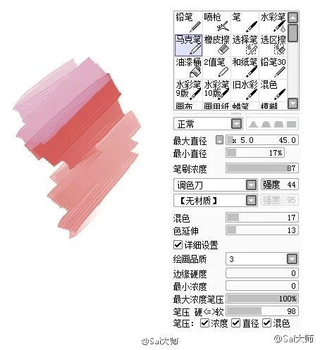sai笔刷