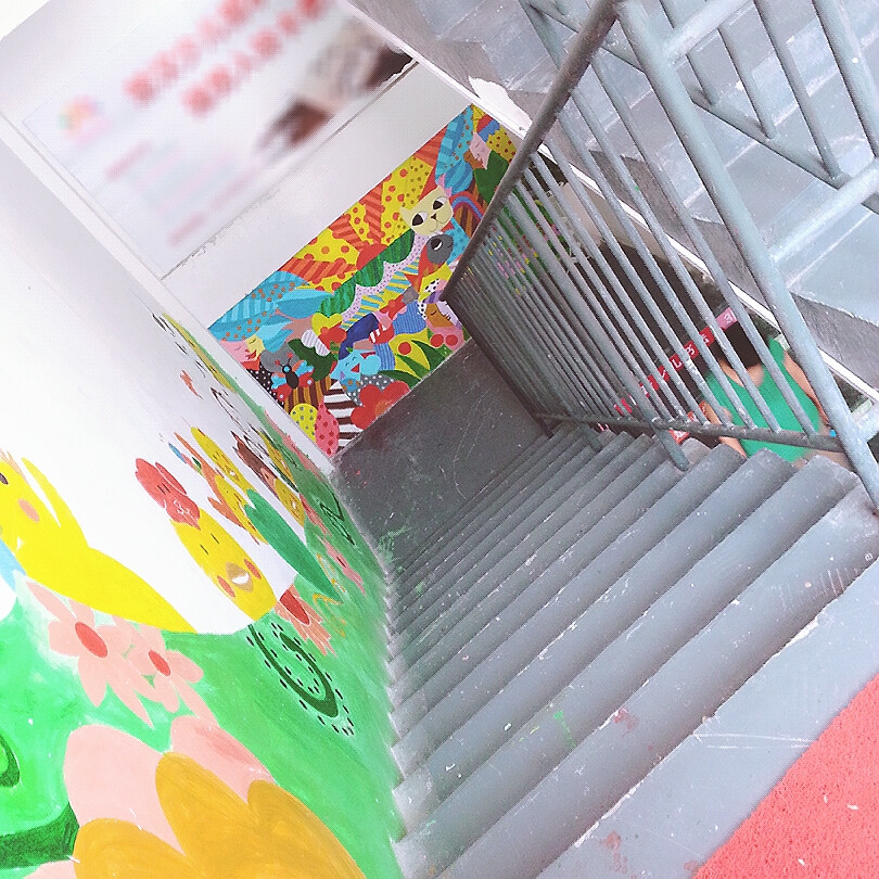 整墙画作更叹其极妙！极妙！