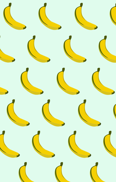 平铺香蕉 壁纸