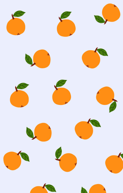 橙子 夏日 高清 壁纸