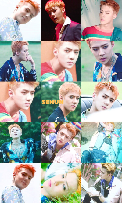 exo 四辑 koko bop 高清 壁纸 吴世勋 sehun