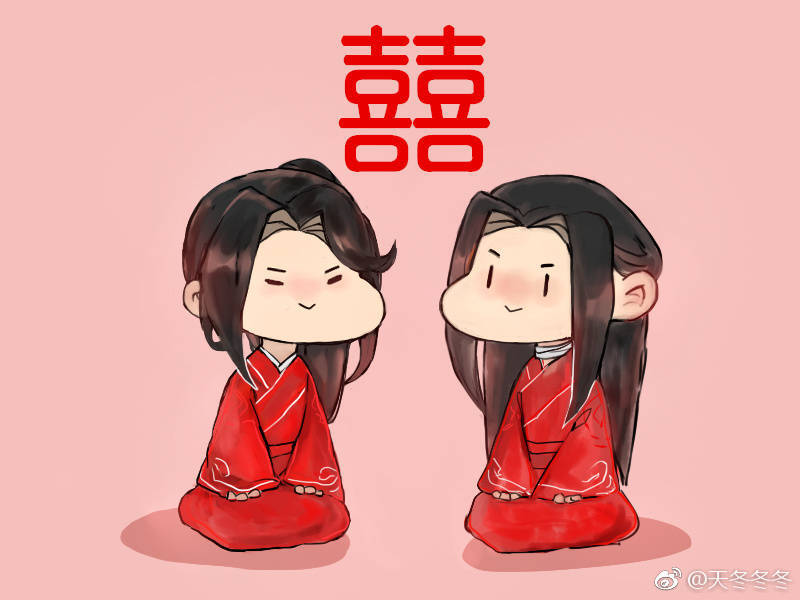 结婚照❤