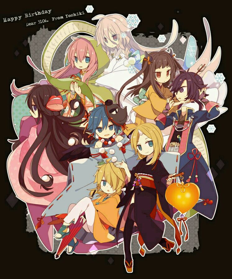 VOCALOID『百鬼夜行』
巡音luka ia mizki yuuma kaito 镜音rin 镜音len