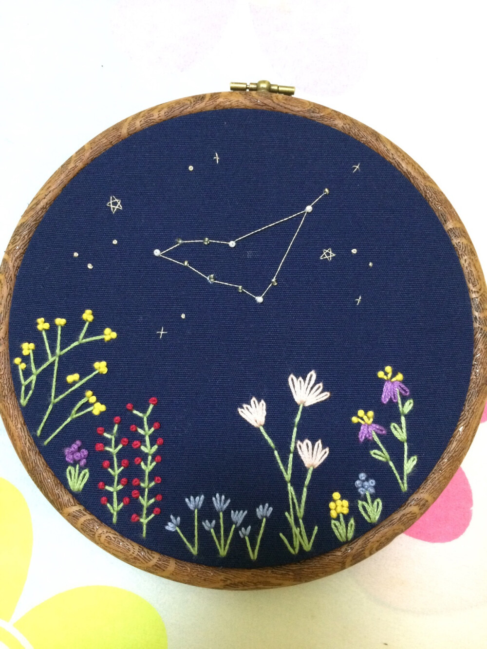 星座刺繡