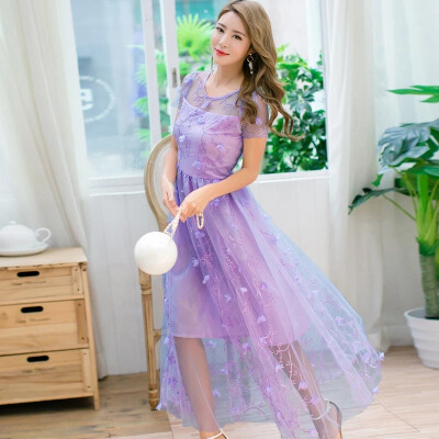 紫色裙子 梦幻