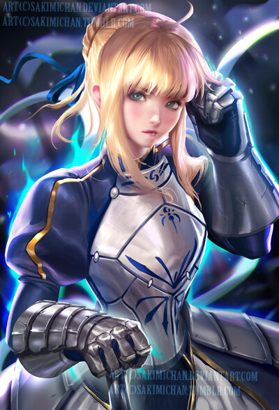 saber by wlop