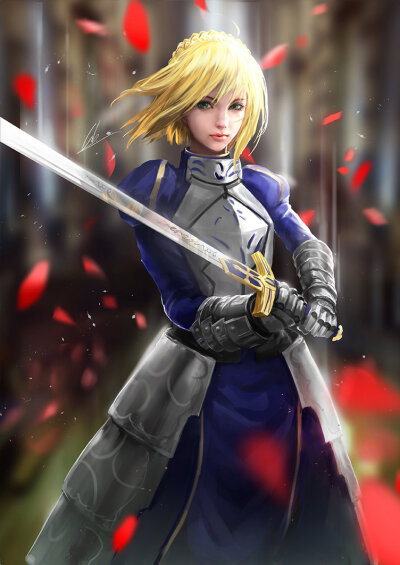 saber by wlop