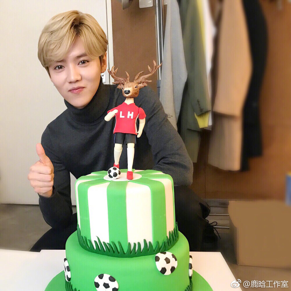 呆萌傻狍子 鹿晗 Luhan #壁纸 #头像