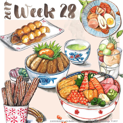 一週回顧之日式料理！這麼熱的天氣，能吃上這些冷盤，是最幸福的！
It will be great to have all these J fresh dishes in hot summer time. WIfe BeiBei's weekly review!
