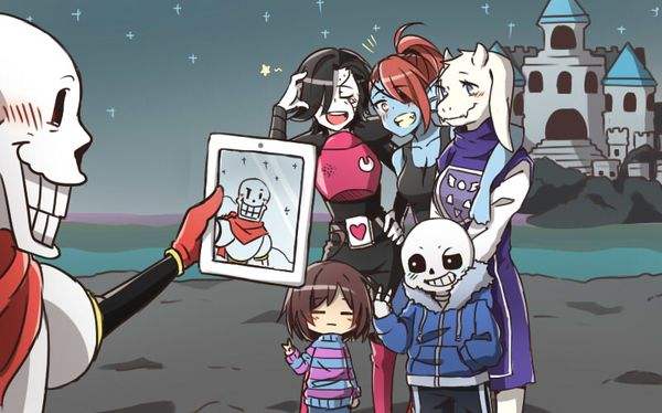 ut undertale papyrus sans frisk mtt 鱼姐 羊妈