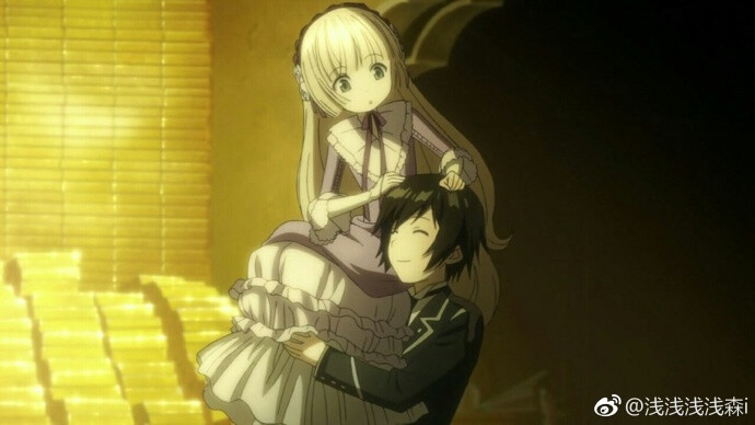 #Gosick# “兔子其实就是怪物的心脏 怪物和兔子是不可分割的整体 兔子死了 怪物也死了.” ​​​​