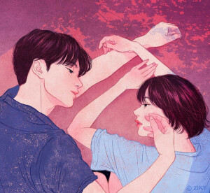 From : 韩国插画家 梁世恩 搬运自ins@zipcy 
#情侣# #恋爱# #头像# #治愈# #插画# #漫头# #情头#