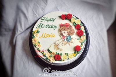白雪公主生日蛋糕