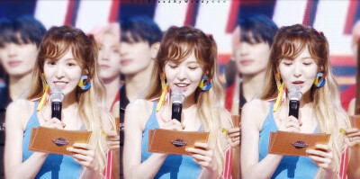 # 170720 MCOUNTDOWN MC 孙承欢精修
# 孙承欢Wendy #0221 #高音温