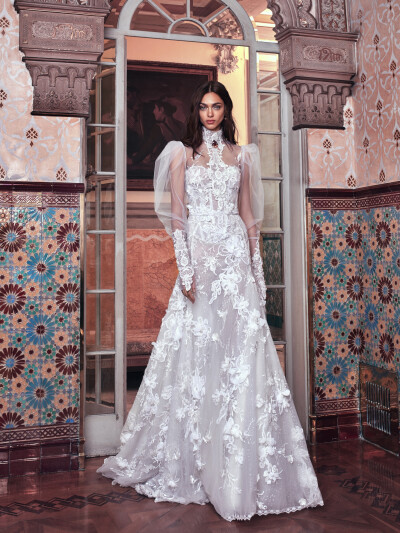 Galia Lahav2018春夏高定婚纱Victorian Affinity
成都婚礼甜品台制作，成都甜品培训，镜面蛋糕培训，婚礼甜品创业课程