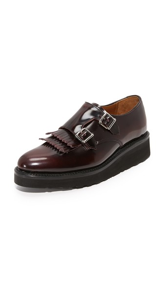 Grenson Audrey 僧侣带浅口船鞋